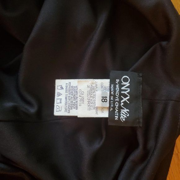 ONYX Full Length Cocktail Dress - Picture 8 of 8